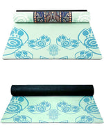 Klappbar Rees Yoga Mat - Hamsa Hand - Vignette | Achamana