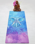 Tapis de yoga antidérapant 5mm -Postures confort - Eléphant - Vignette | Achamana